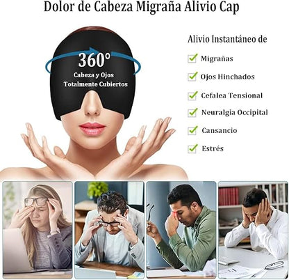 CRYOCALM™ GORRO DE GEL ALIVIO DE MIGRAÑA