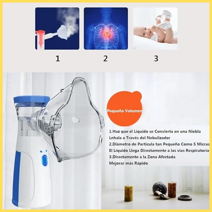 Vitaliz™ Nebulizador Portátil Niños Adultos